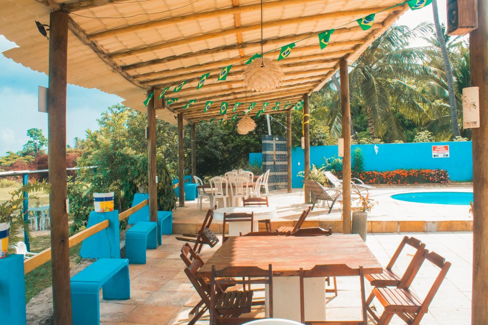 Pousada E Restaurante Sombra Dos Coqueiros Trairi Esterno foto