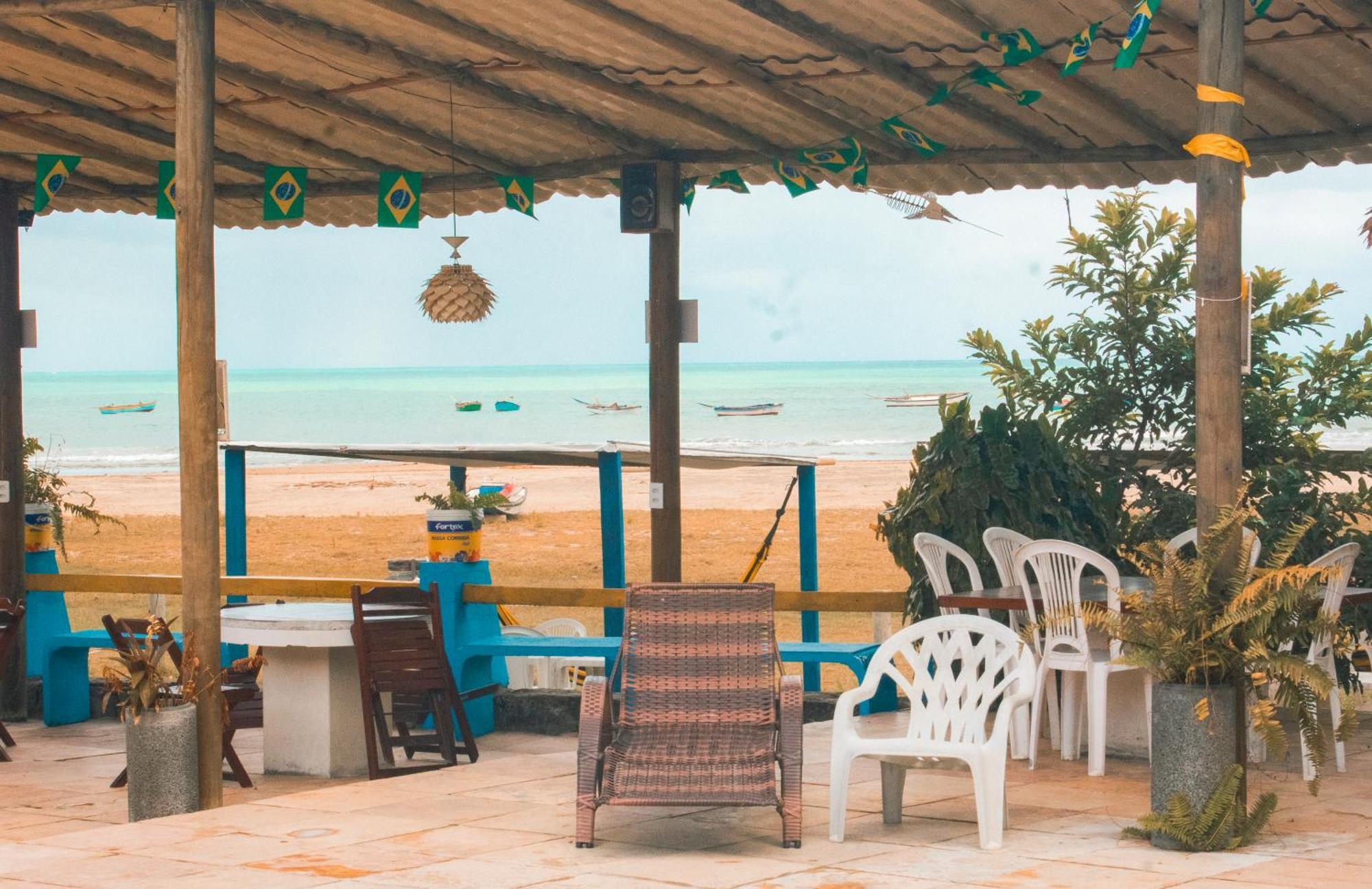 Pousada E Restaurante Sombra Dos Coqueiros Trairi Esterno foto