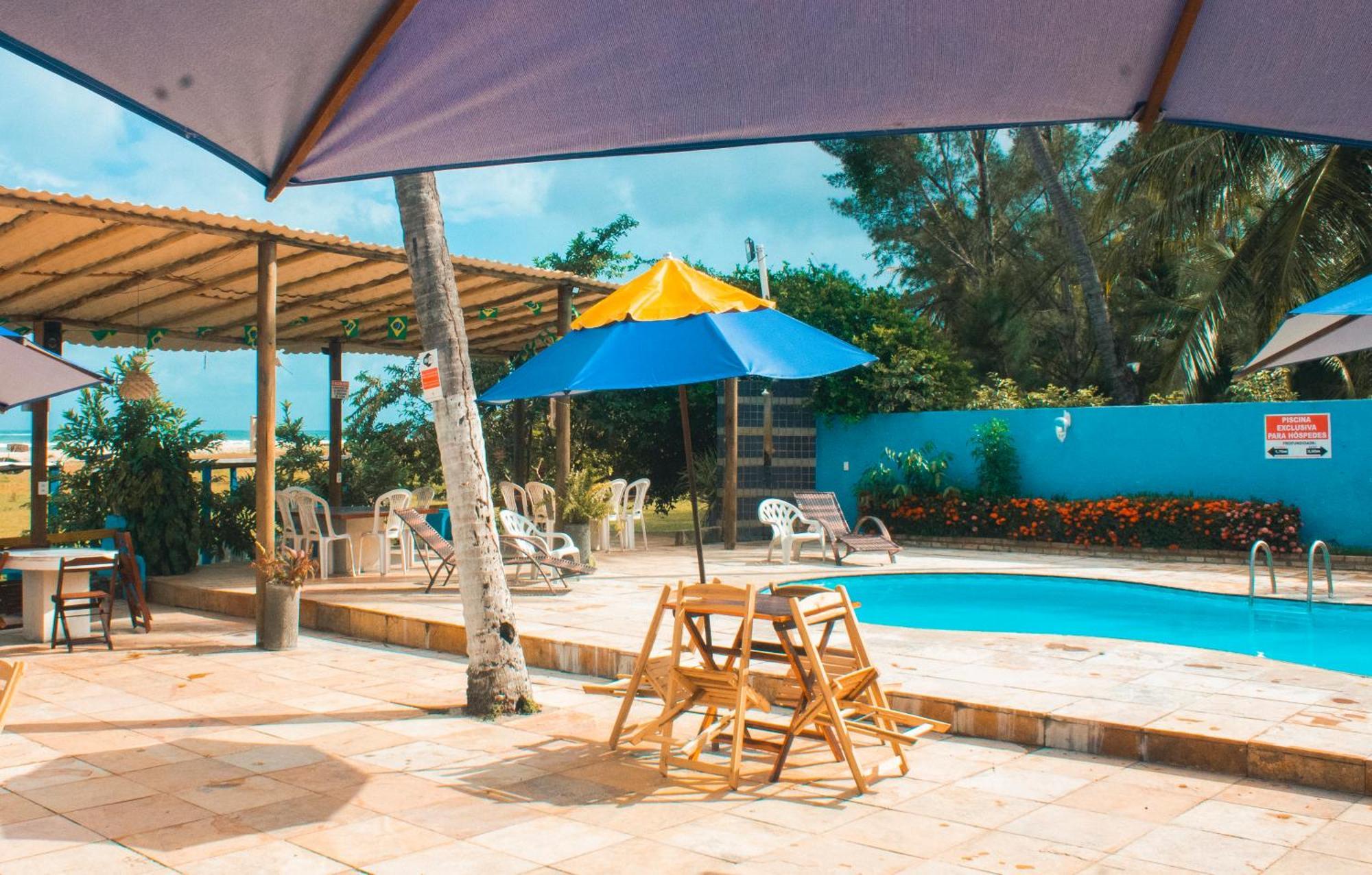 Pousada E Restaurante Sombra Dos Coqueiros Trairi Esterno foto