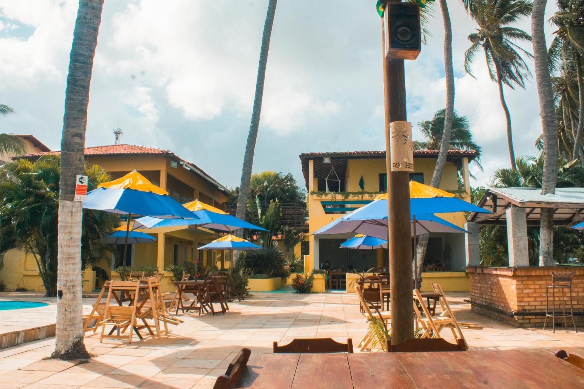 Pousada E Restaurante Sombra Dos Coqueiros Trairi Esterno foto